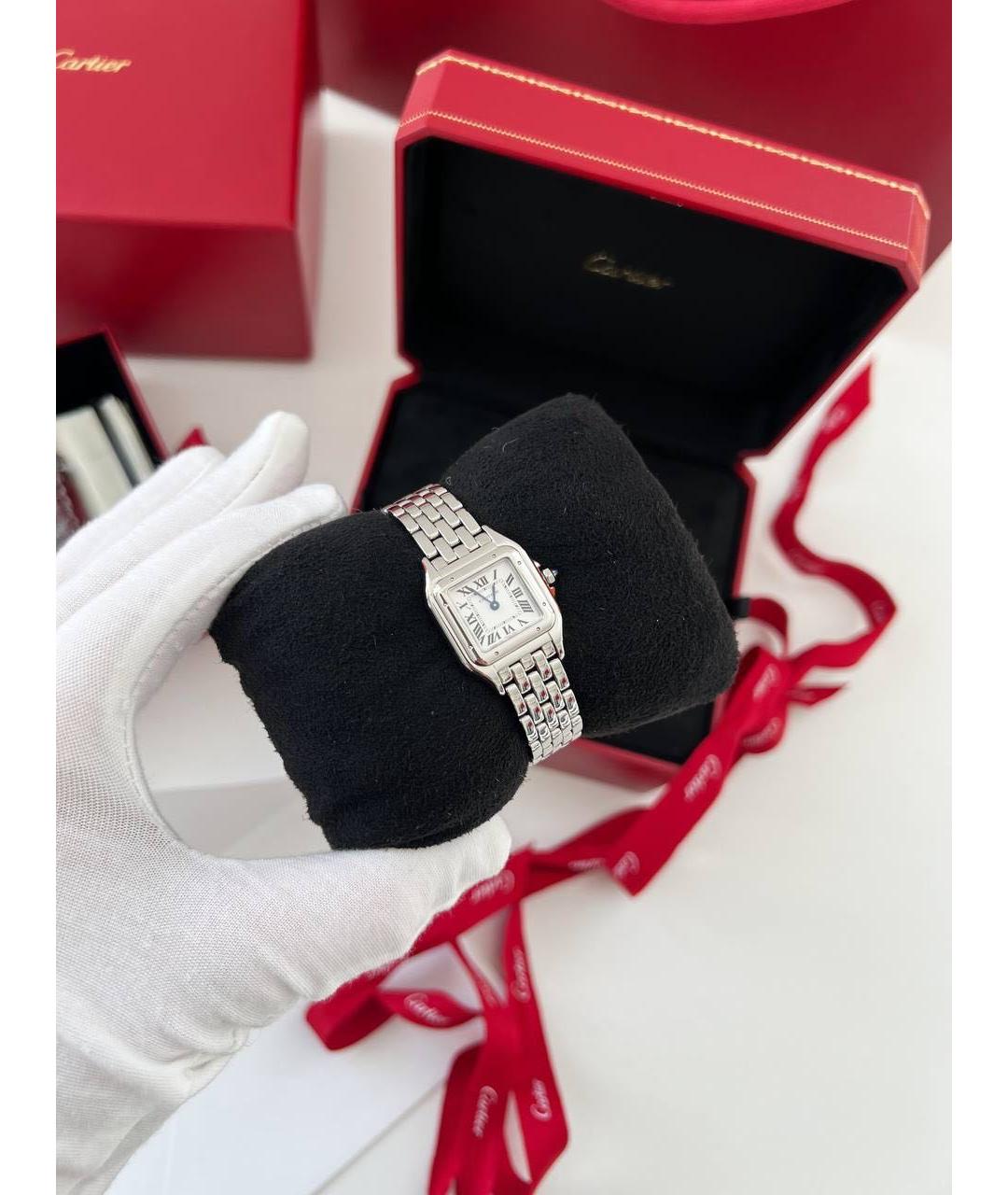 CARTIER Серебряные часы, фото 7