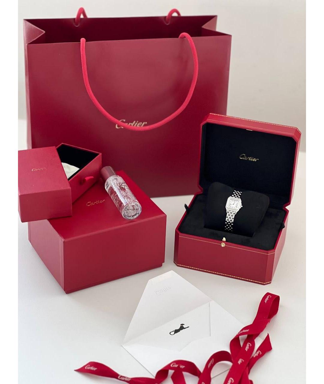 CARTIER Серебряные часы, фото 2