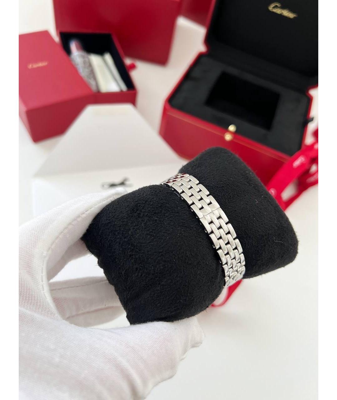 CARTIER Серебряные часы, фото 4