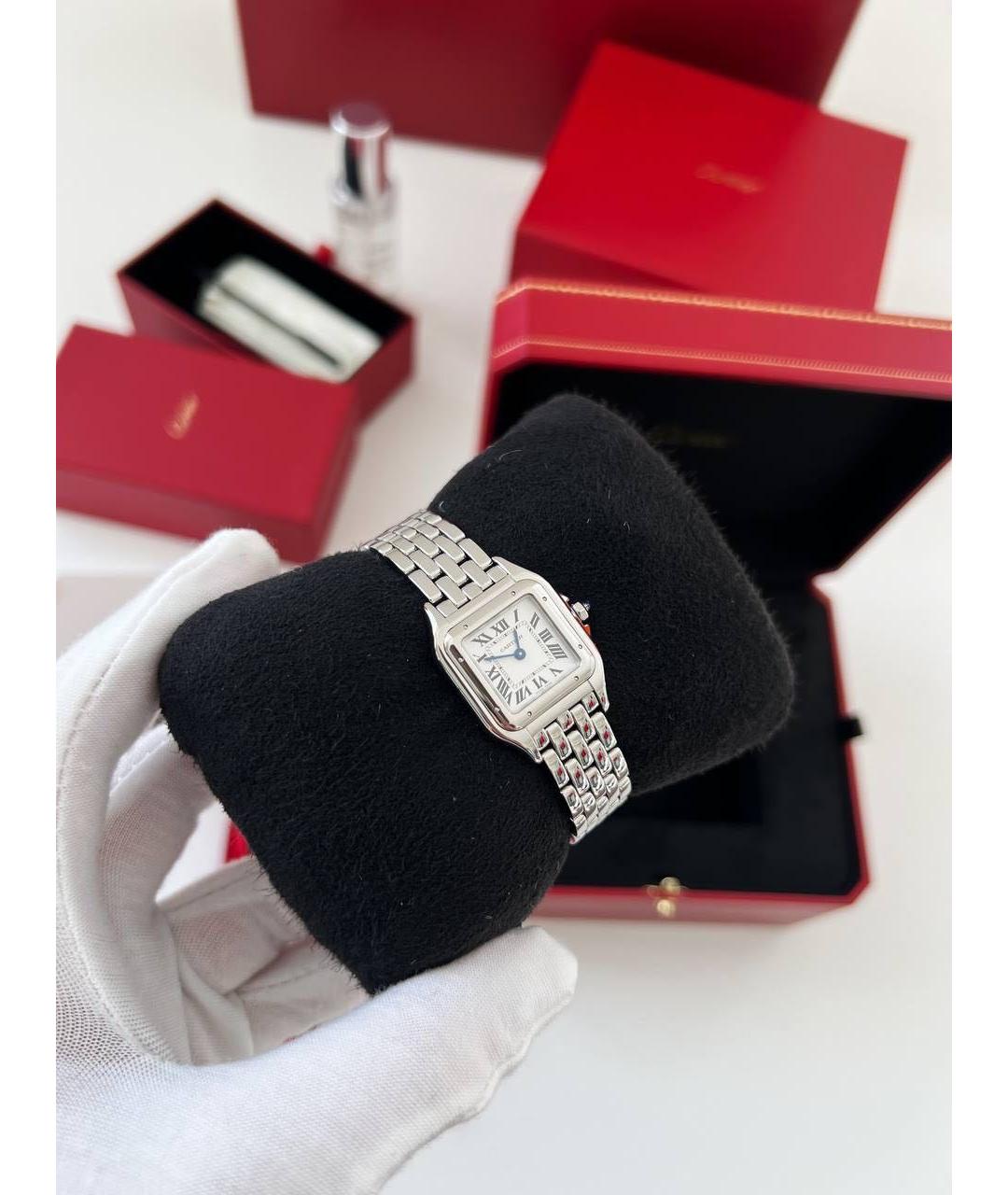 CARTIER Серебряные часы, фото 8