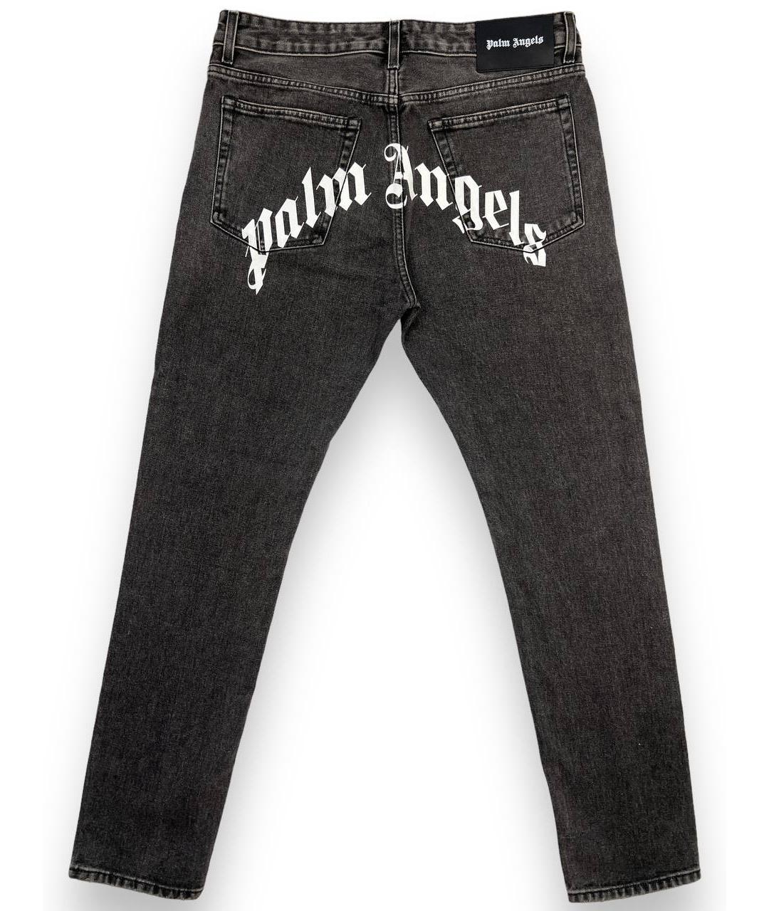 PALM ANGELS Хлопковые прямые джинсы, фото 2