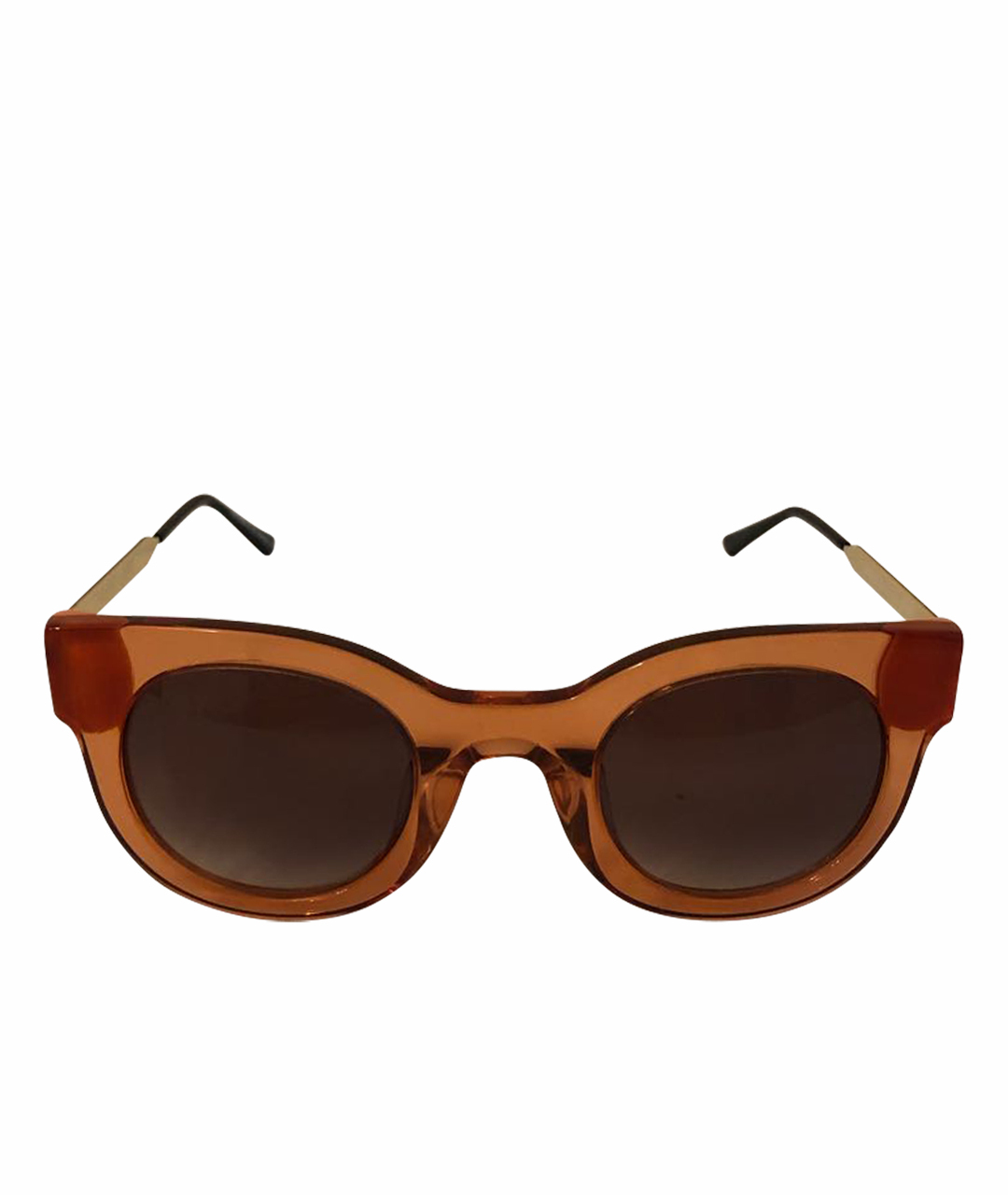 THIERRY LASRY Оранжевое пластиковые солнцезащитные очки, фото 1