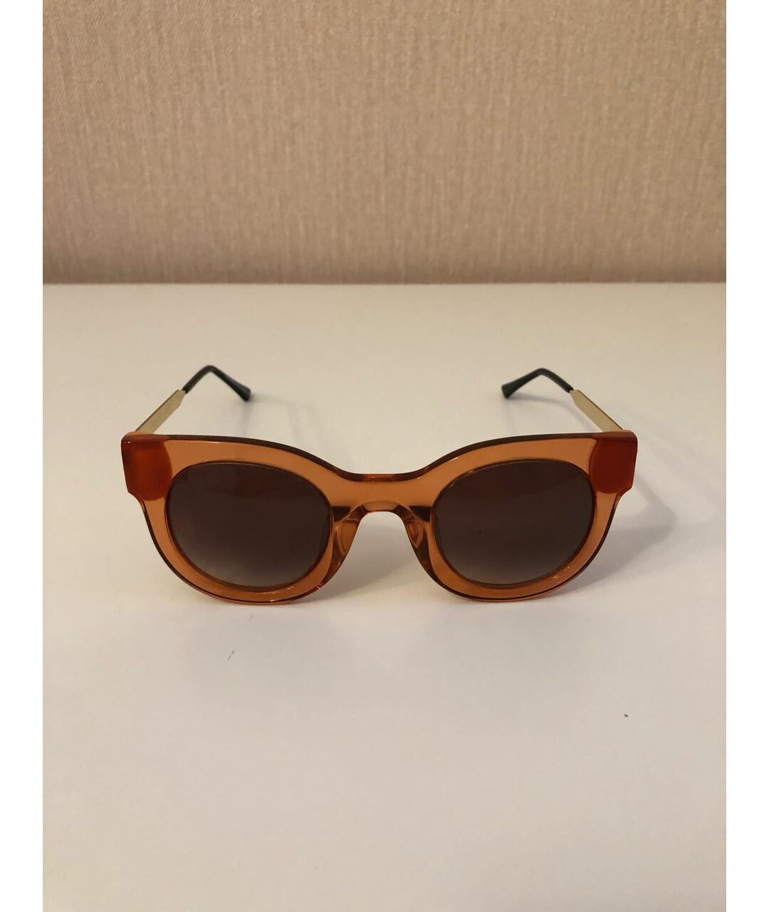 THIERRY LASRY Оранжевое пластиковые солнцезащитные очки, фото 6