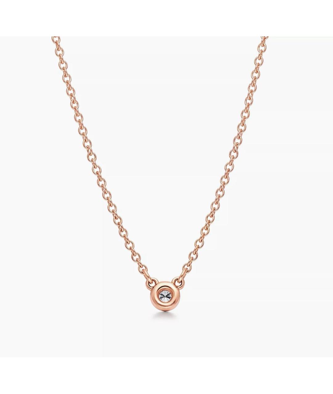TIFFANY&CO Золотая подвеска из розового золота, фото 6