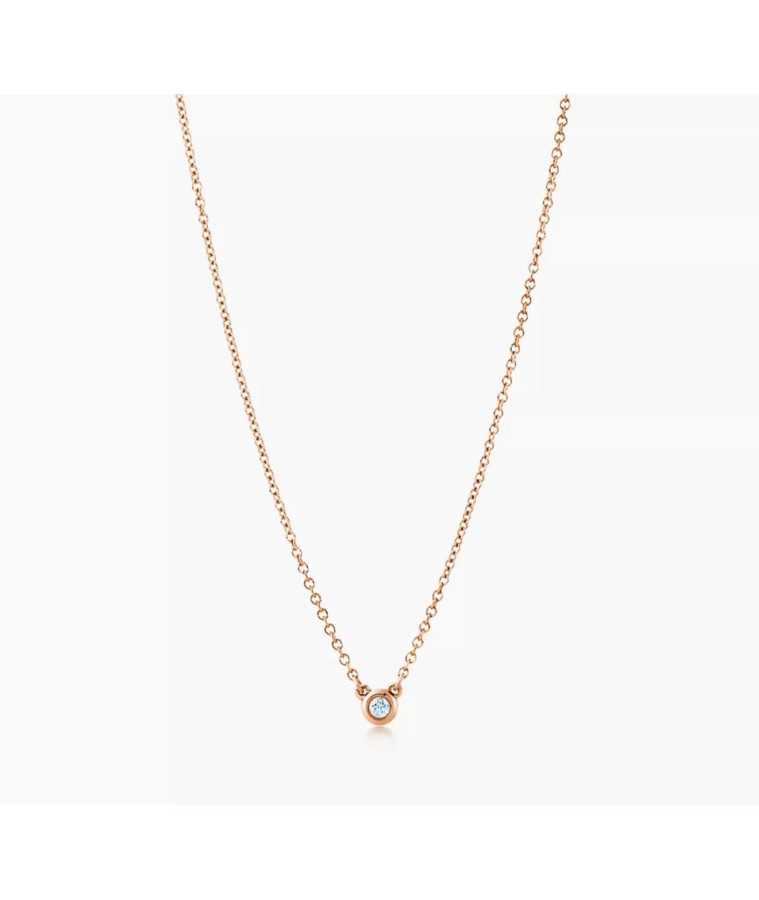TIFFANY&CO Золотая подвеска из розового золота, фото 7
