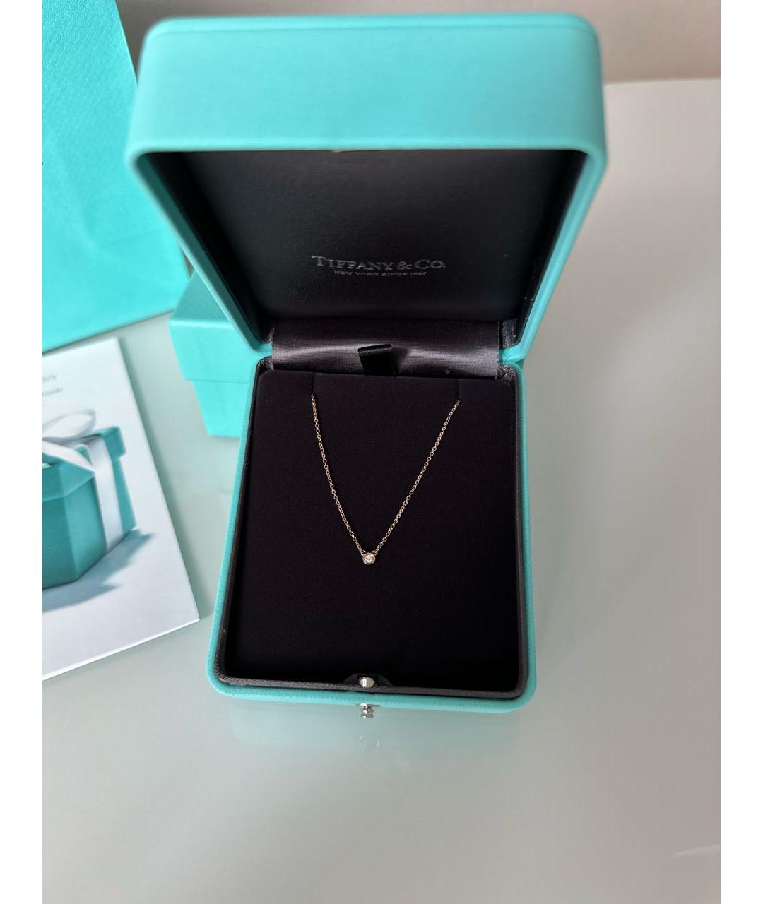 TIFFANY&CO Золотая подвеска из розового золота, фото 2