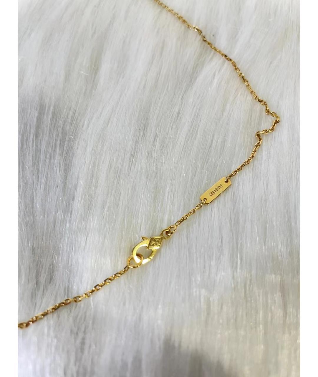 VAN CLEEF & ARPELS Черное колье из желтого золота, фото 2