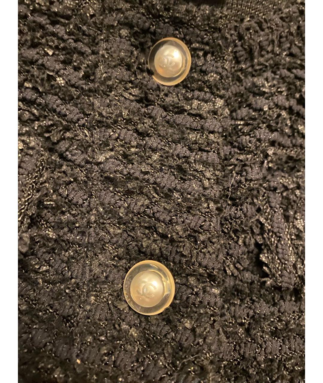 CHANEL Черное повседневное платье, фото 8