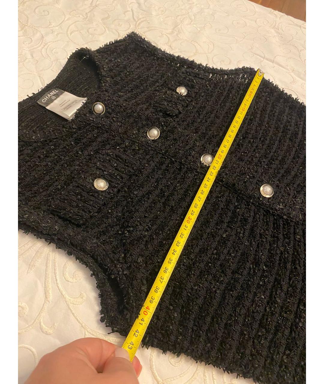 CHANEL Черное повседневное платье, фото 4