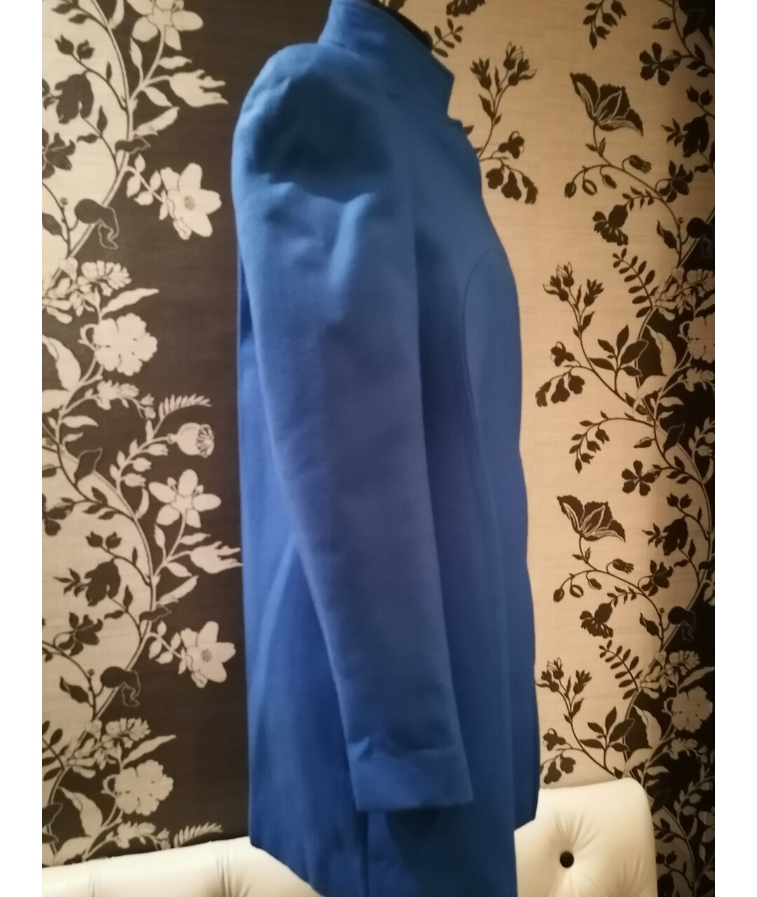 STELLA MCCARTNEY Голубое шерстяное пальто, фото 3
