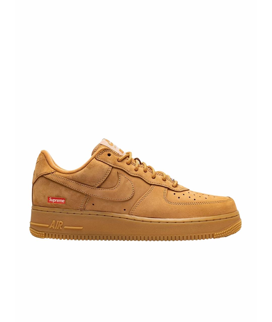 NIKE Горчичные низкие кроссовки / кеды, фото 1