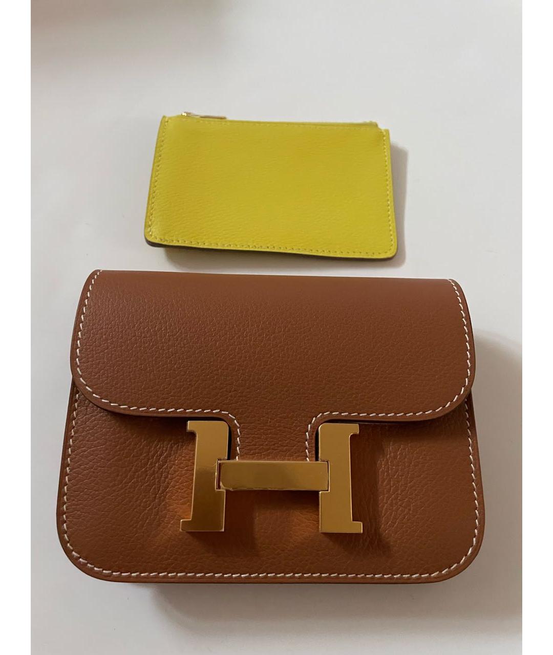 HERMES Кожаная поясная сумка, фото 9