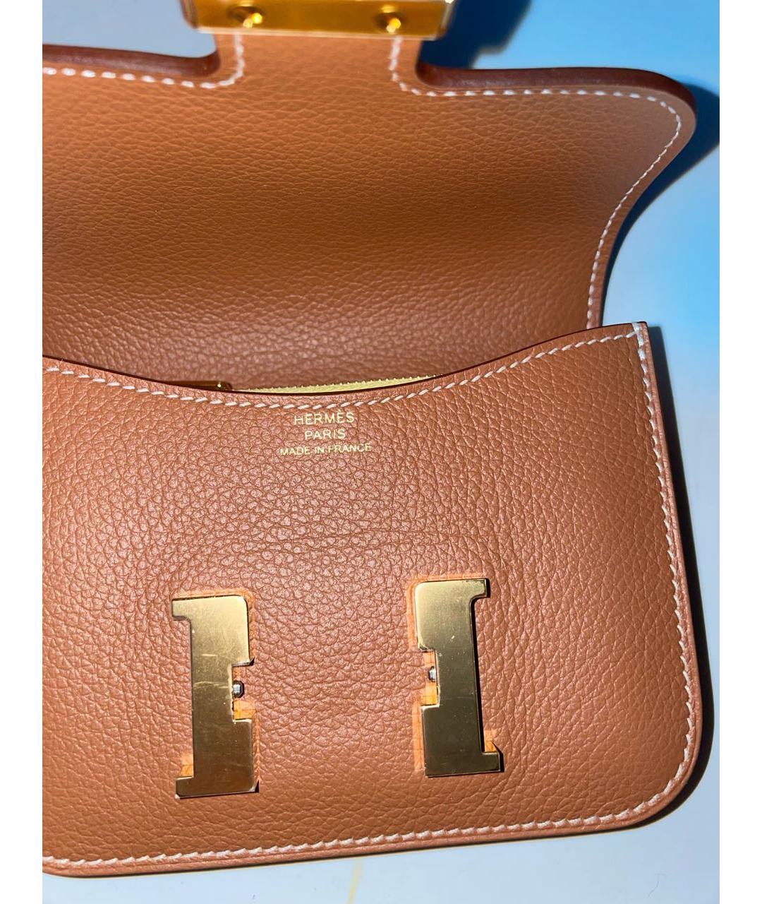 HERMES Кожаная поясная сумка, фото 8