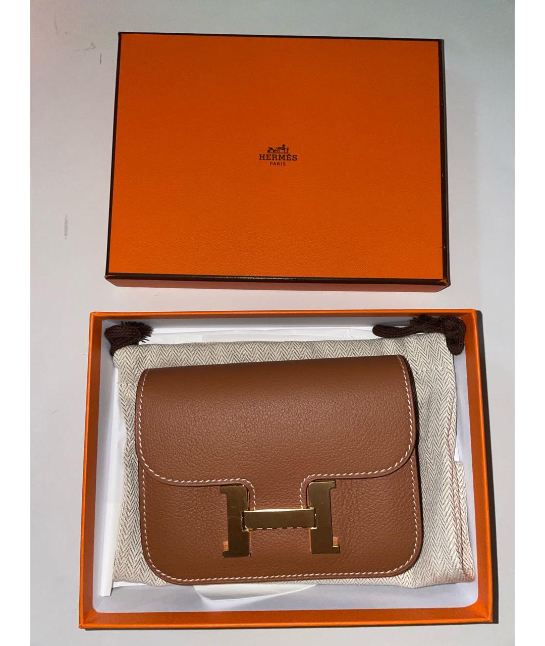 HERMES Кожаная поясная сумка, фото 2