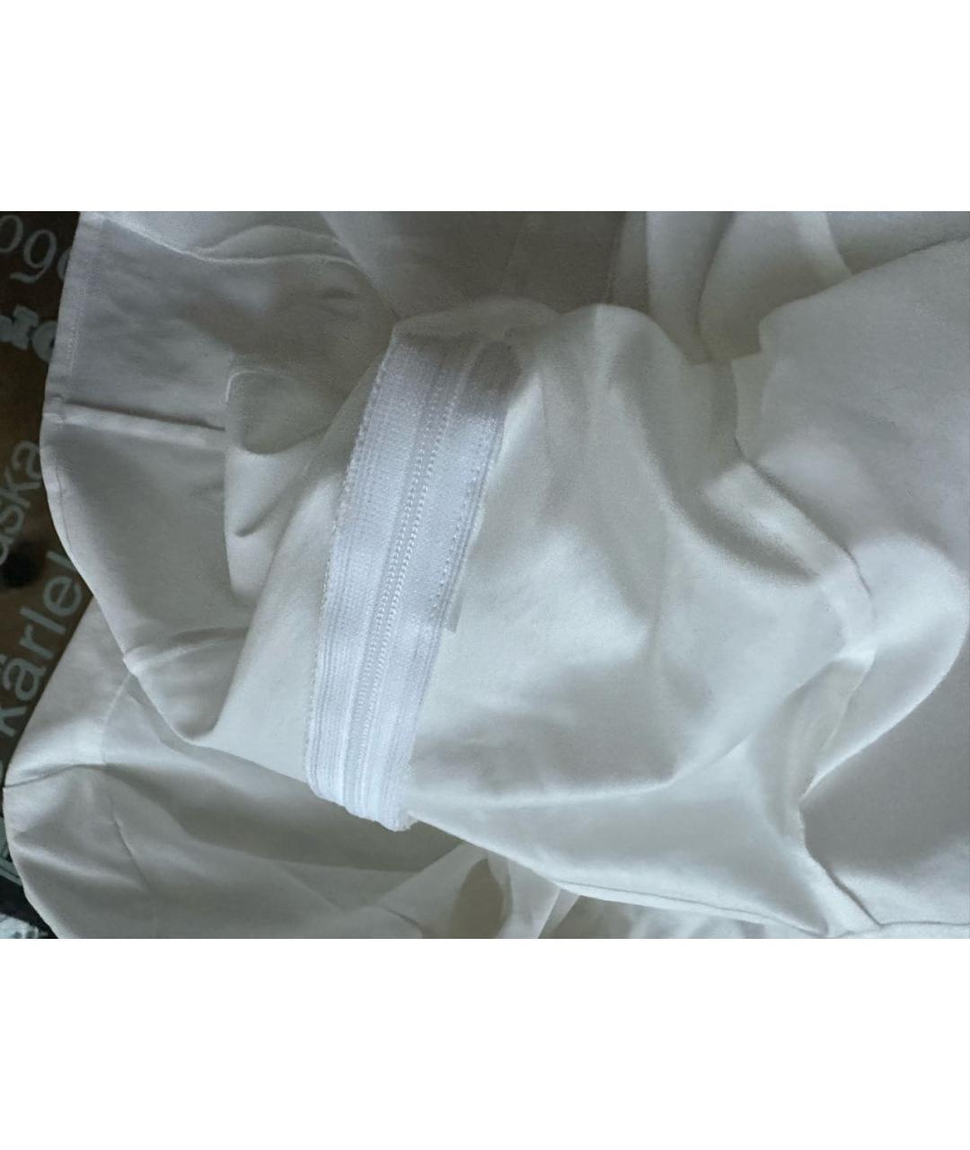 HUGO BOSS Белая хлопко-эластановая рубашка, фото 6