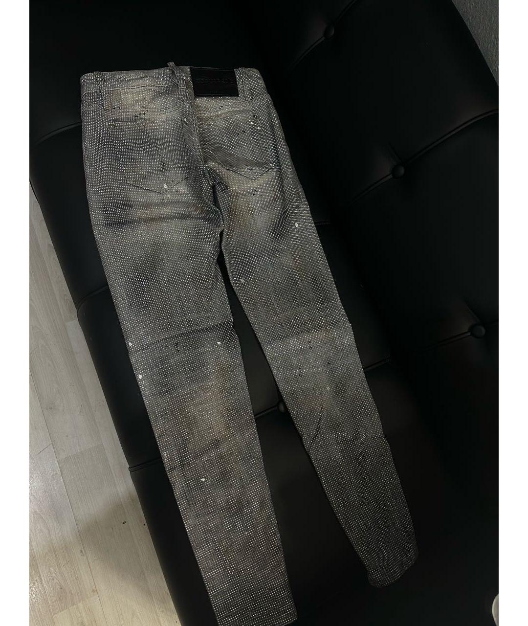 DSQUARED2 Хлопковые прямые джинсы, фото 2