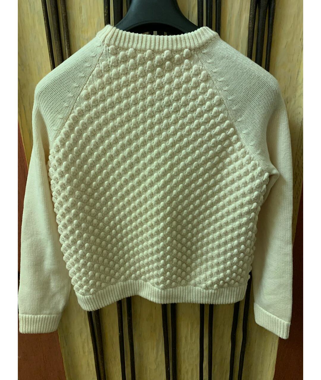 CHLOE Бежевый шерстяной джемпер / свитер, фото 2
