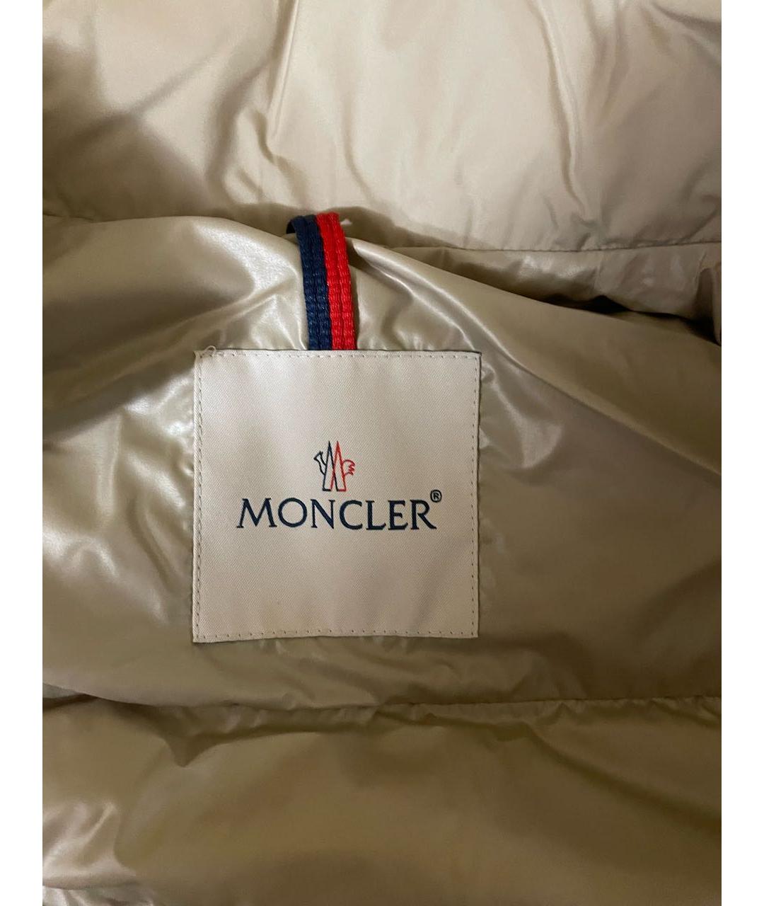 MONCLER Бежевая куртка, фото 5