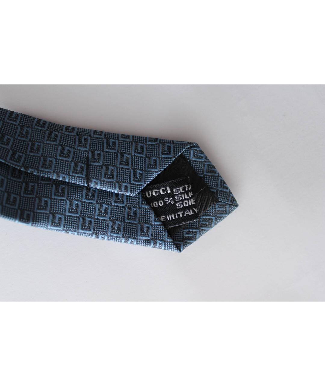 GUCCI Мульти шелковый галстук, фото 6