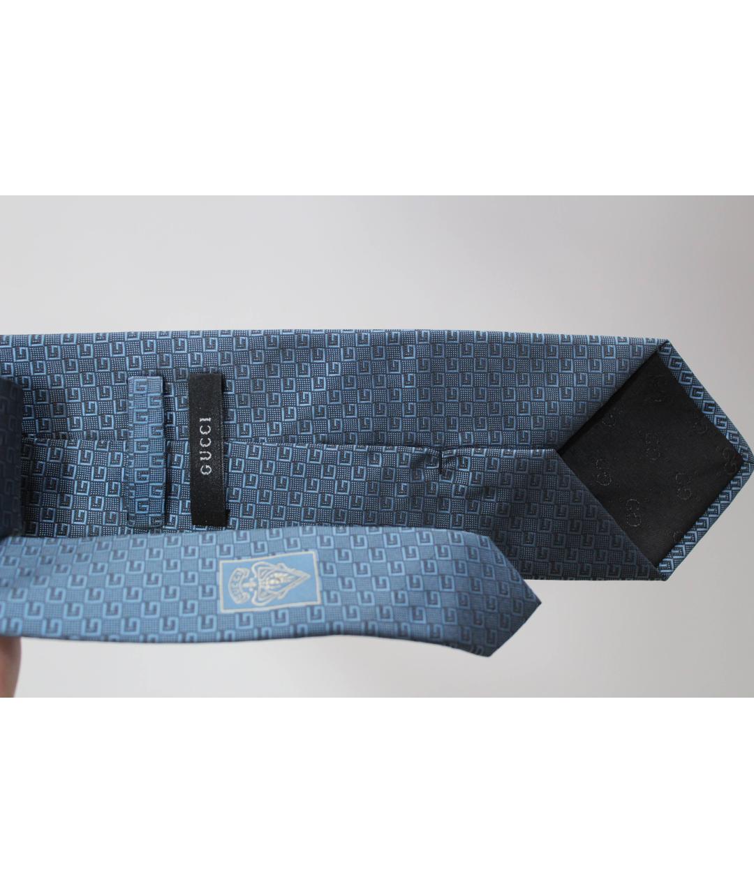 GUCCI Мульти шелковый галстук, фото 5