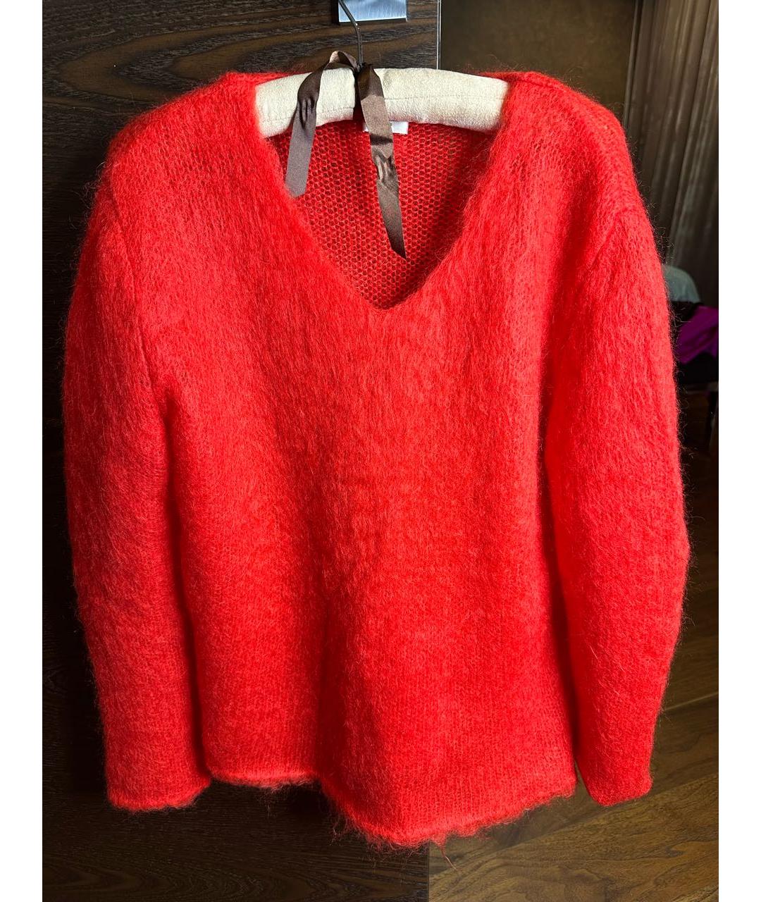 SAINT LAURENT Красный джемпер / свитер, фото 6
