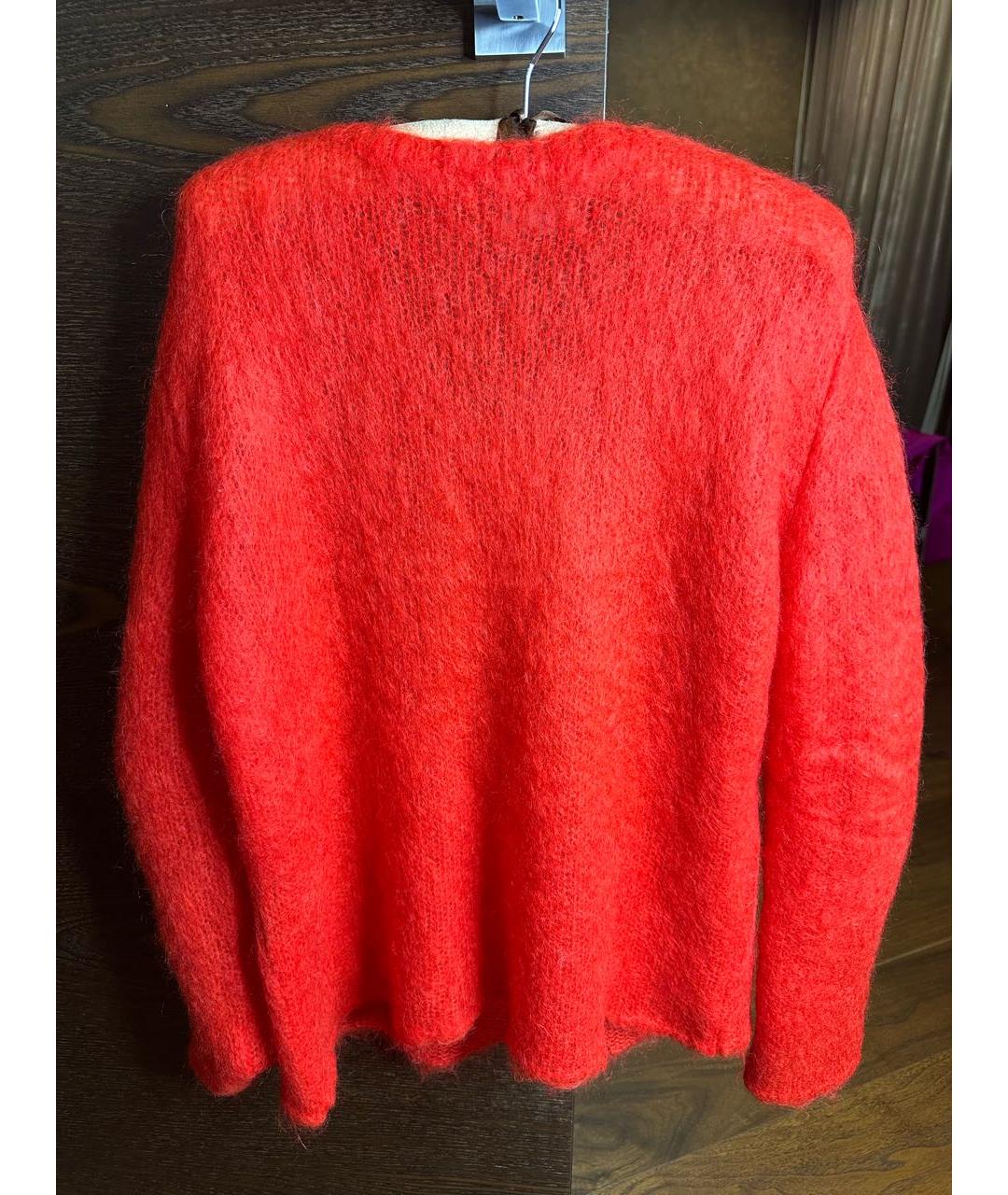 SAINT LAURENT Красный джемпер / свитер, фото 2
