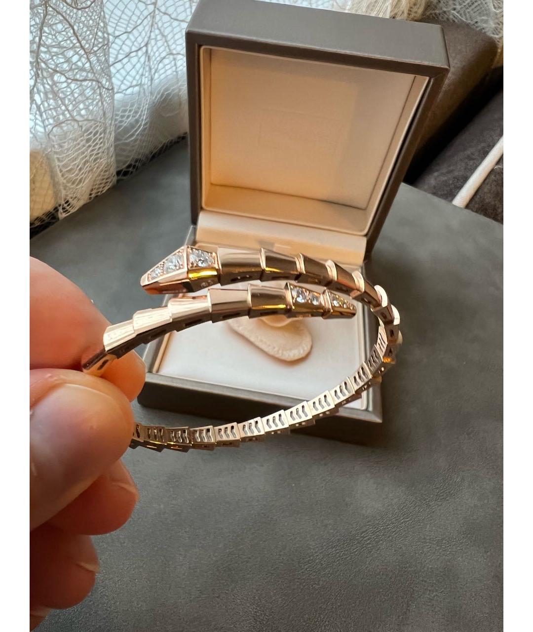 BVLGARI Золотой браслет из розового золота, фото 3