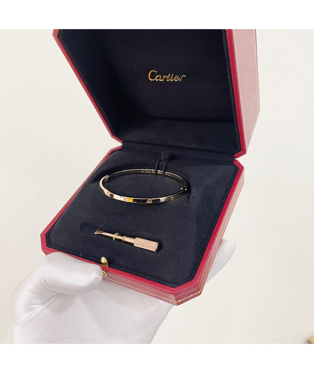 CARTIER Золотой браслет из розового золота, фото 3