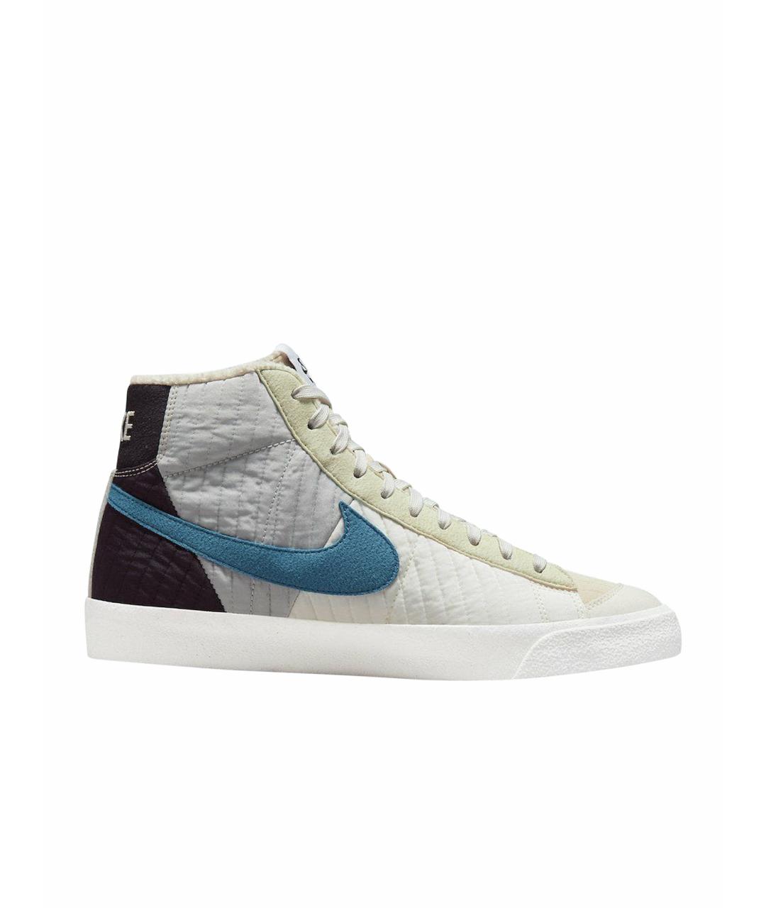 NIKE Бежевые высокие кроссовки / кеды, фото 1