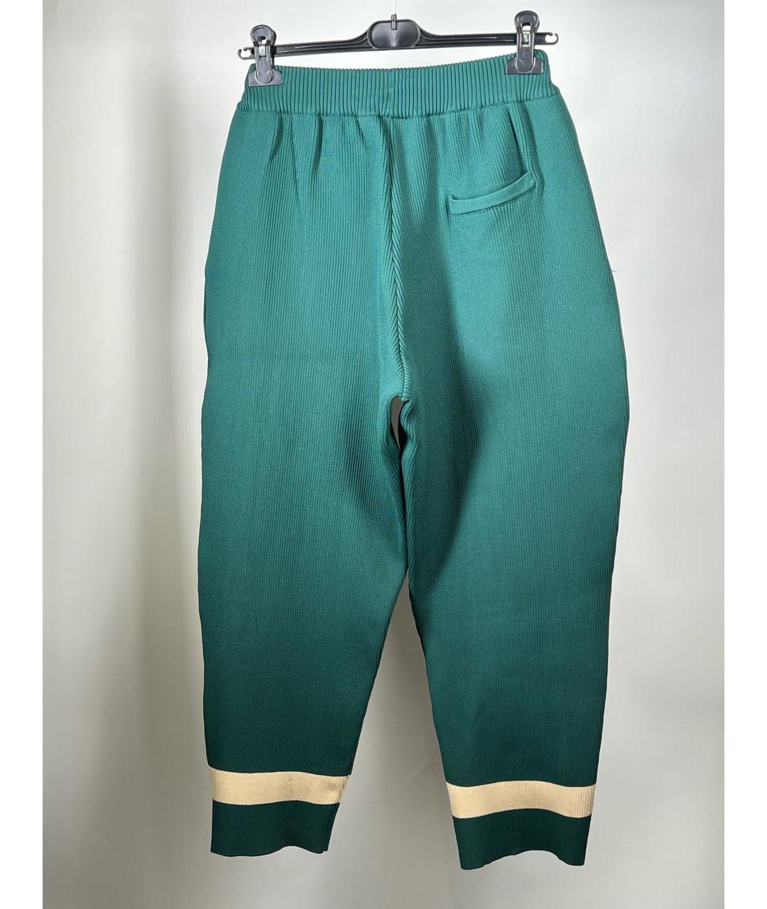 SUNNEI Зеленые полиэстеровые повседневные брюки, фото 2