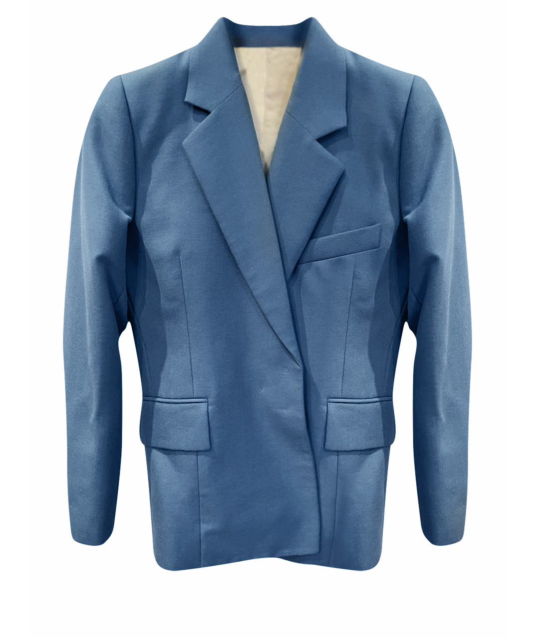 CELINE PRE-OWNED Синий шерстяной жакет/пиджак, фото 1