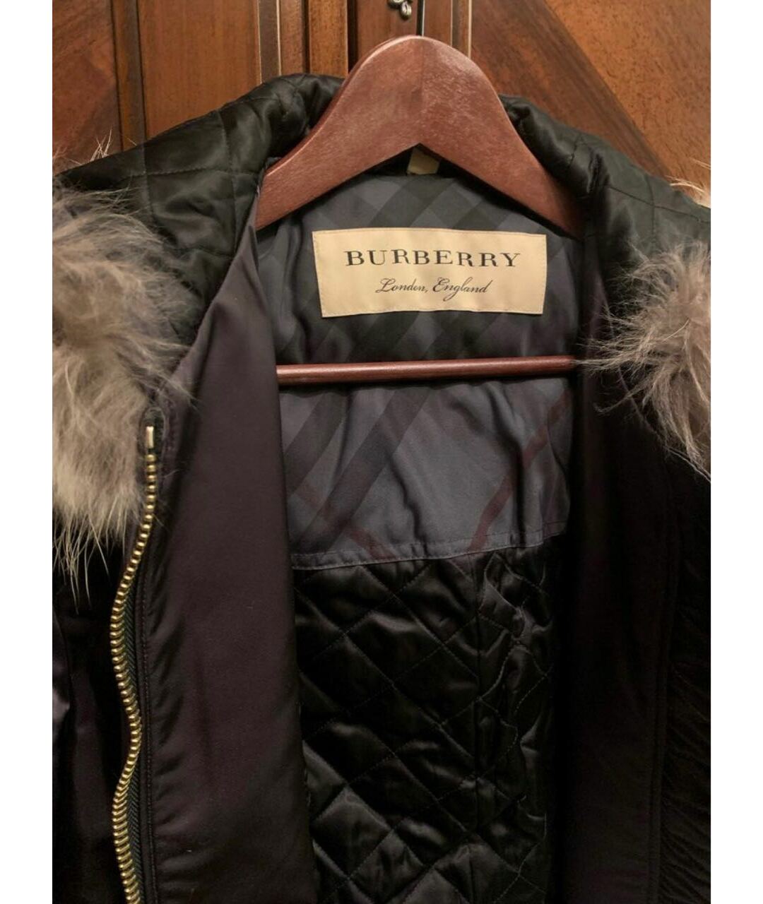 BURBERRY Антрацитовая куртка, фото 6