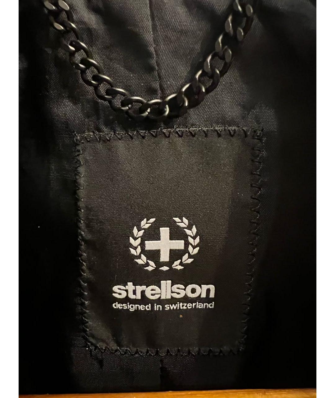 STRELLSON Серое шерстяное пальто, фото 3