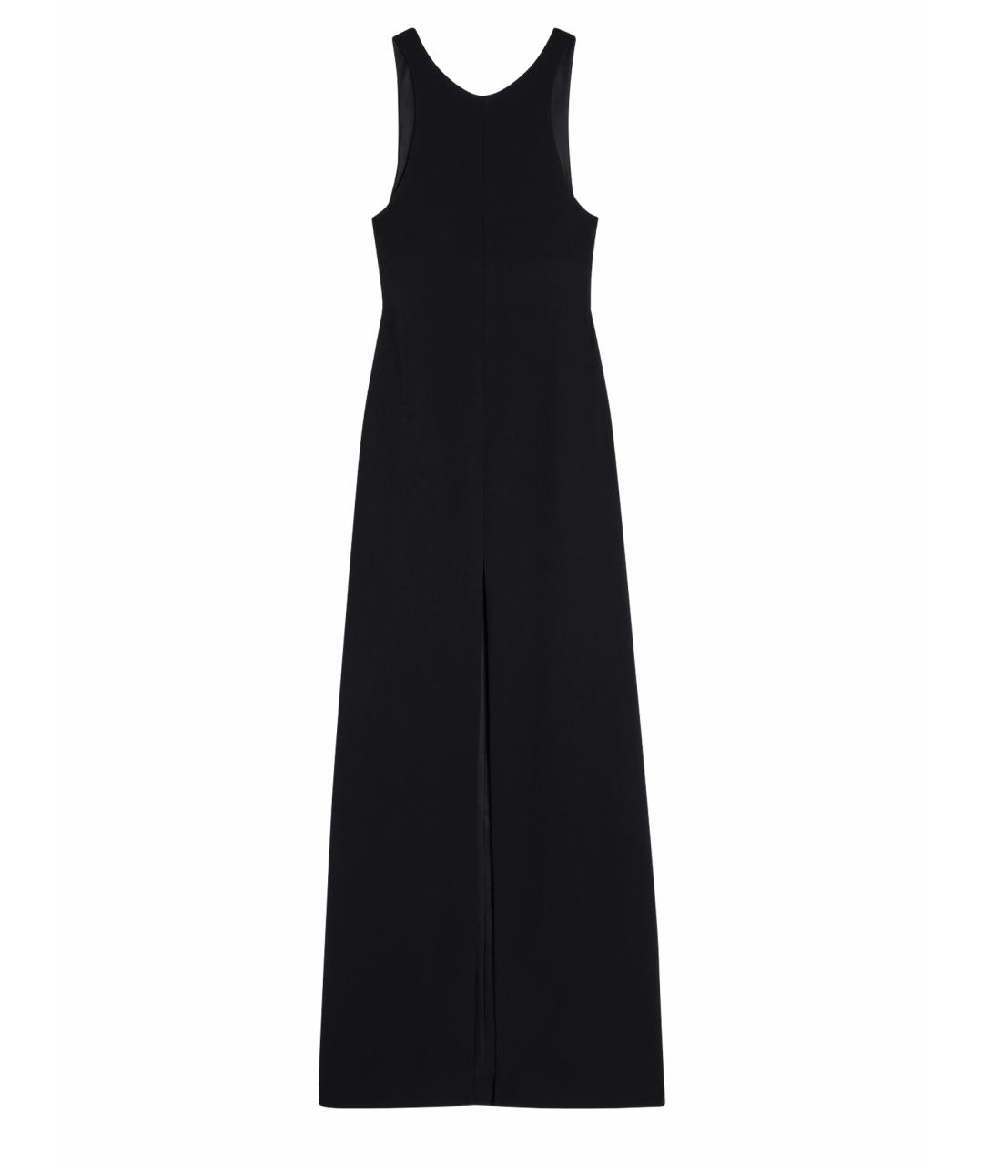 CELINE Черное ацетатное вечернее платье, фото 1