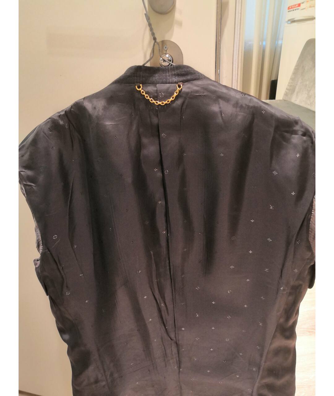 LOUIS VUITTON PRE-OWNED Серый кашемировый пиджак, фото 3
