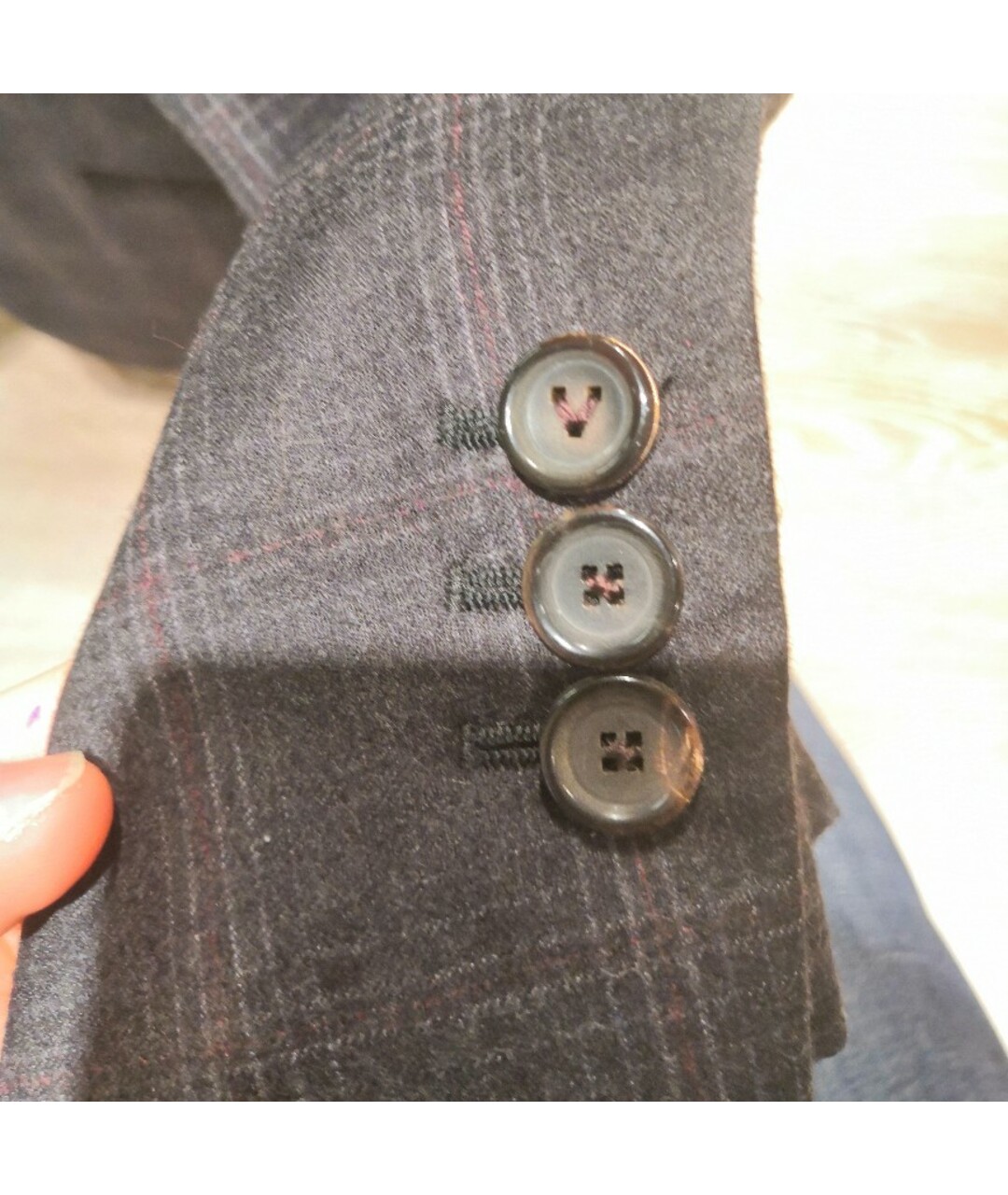 LOUIS VUITTON PRE-OWNED Серый кашемировый пиджак, фото 8