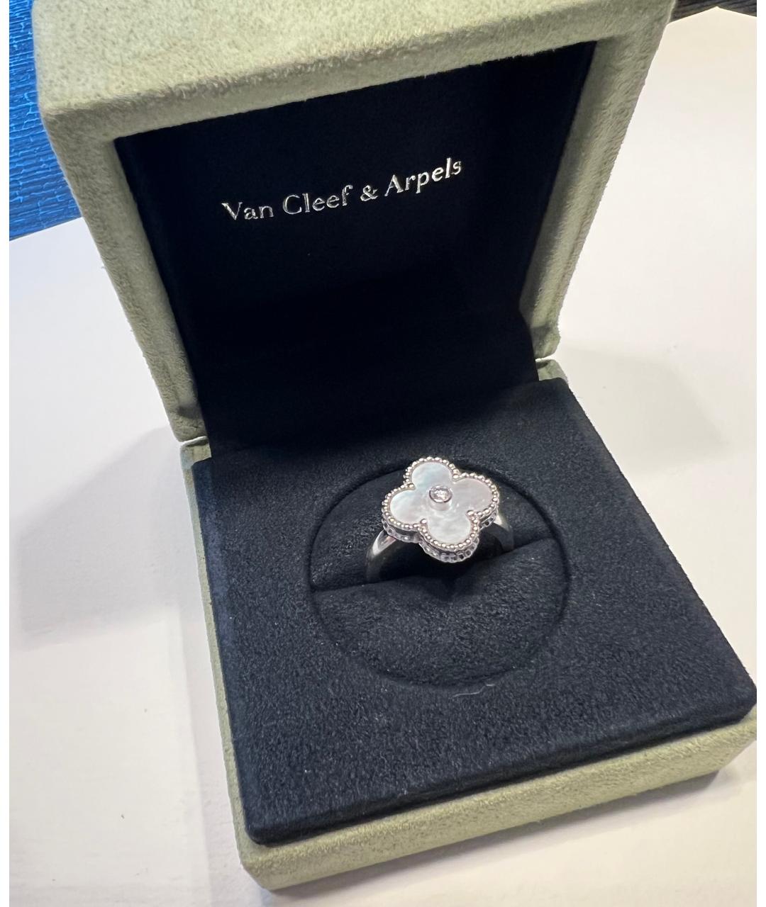 VAN CLEEF & ARPELS Белое кольцо из белого золота, фото 4