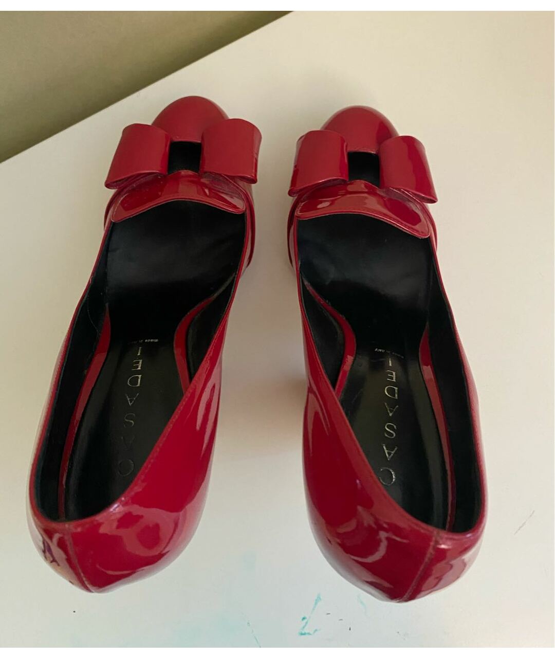 CASADEI Красные кожаные туфли, фото 3