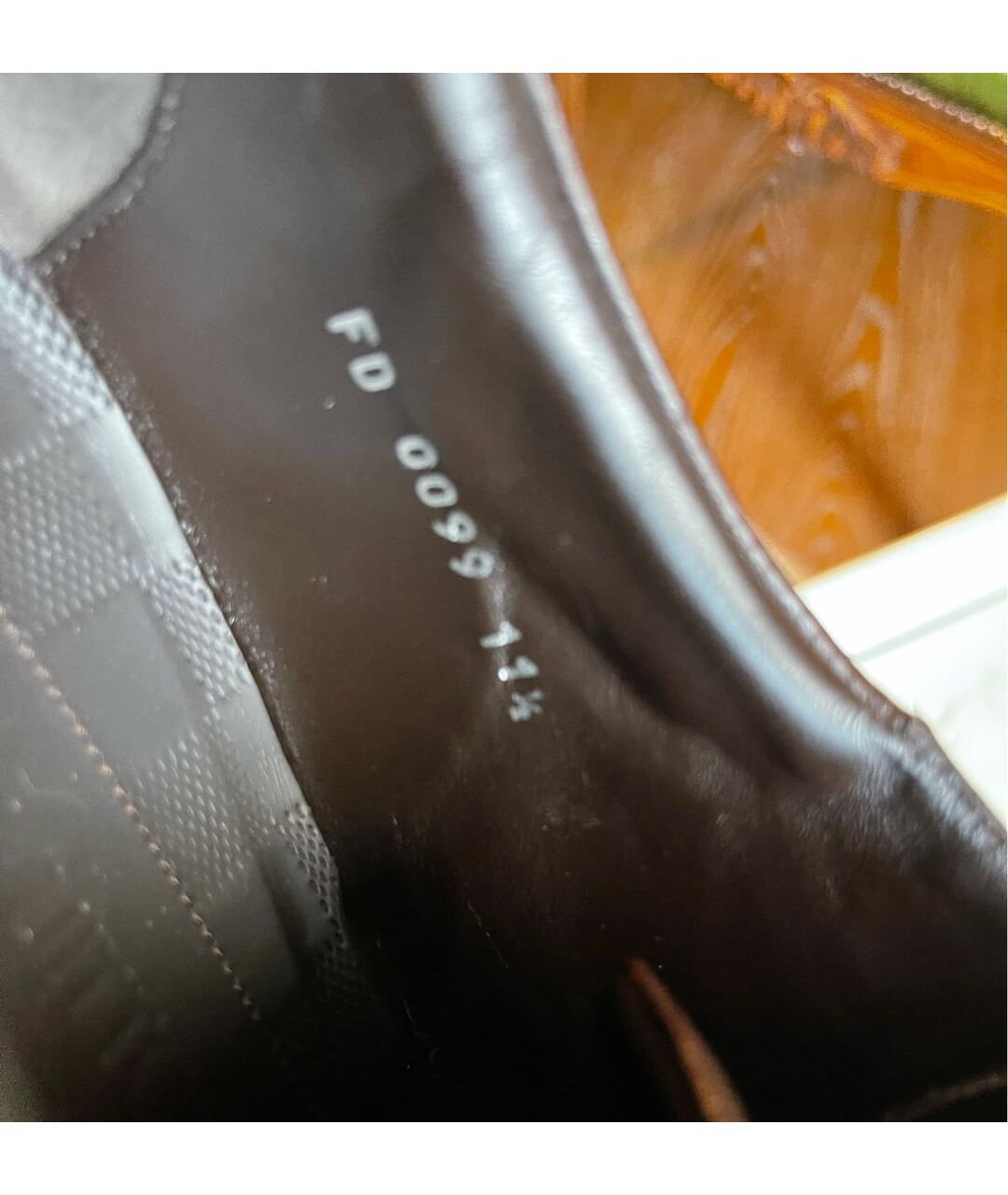 LOUIS VUITTON PRE-OWNED Коричневые кожаные низкие ботинки, фото 5