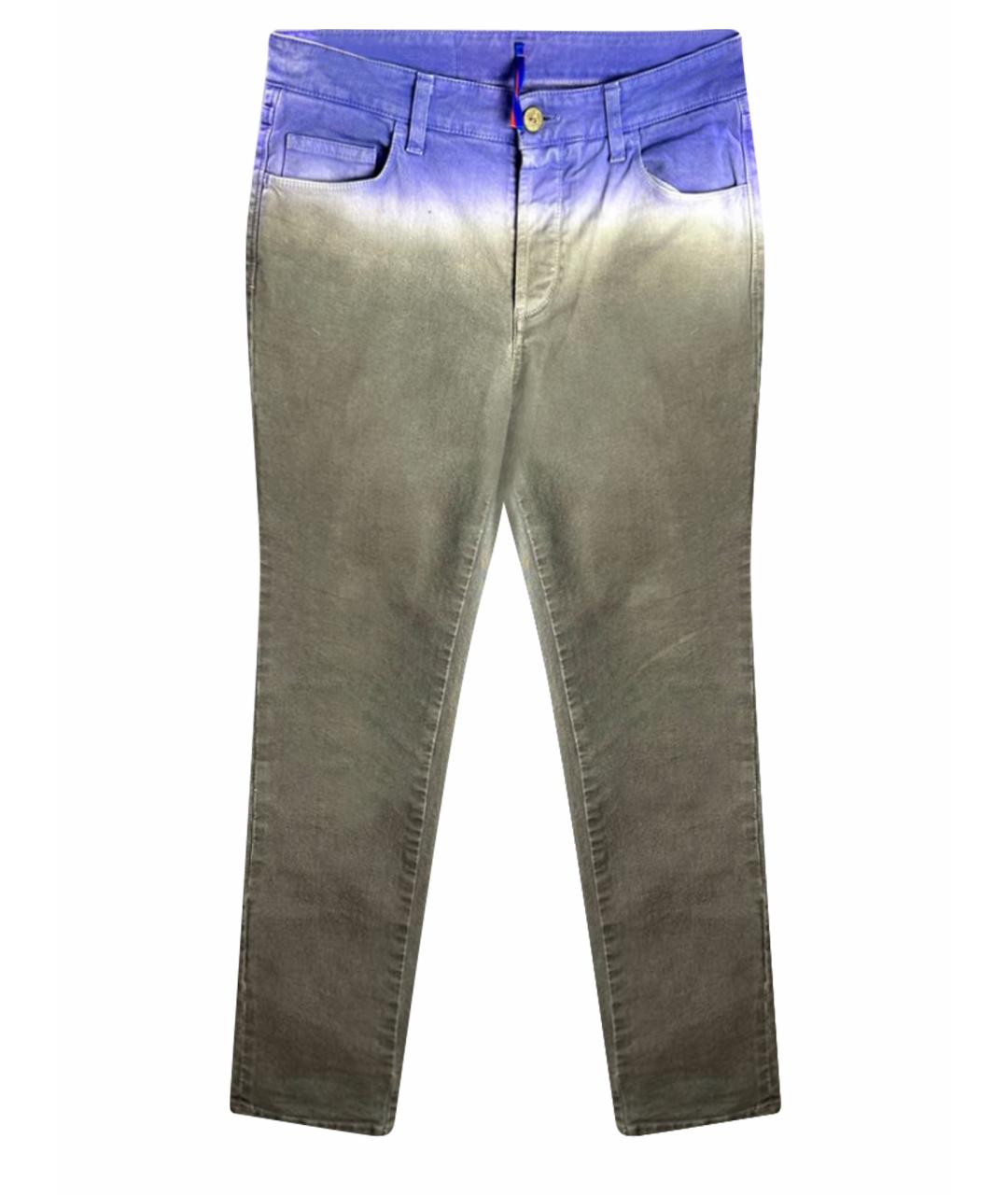 ICEBERG Мульти хлопко-эластановые джинсы скинни, фото 1