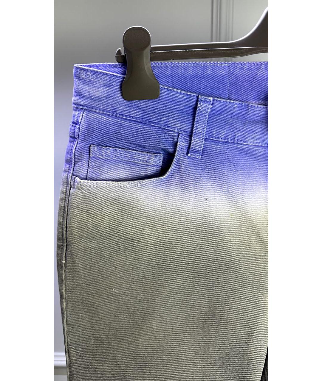 ICEBERG Мульти хлопко-эластановые джинсы скинни, фото 2