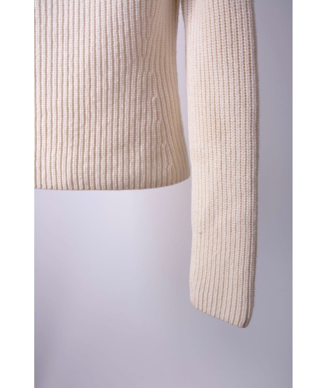 CHRISTIAN DIOR PRE-OWNED Белый шерстяной джемпер / свитер, фото 7