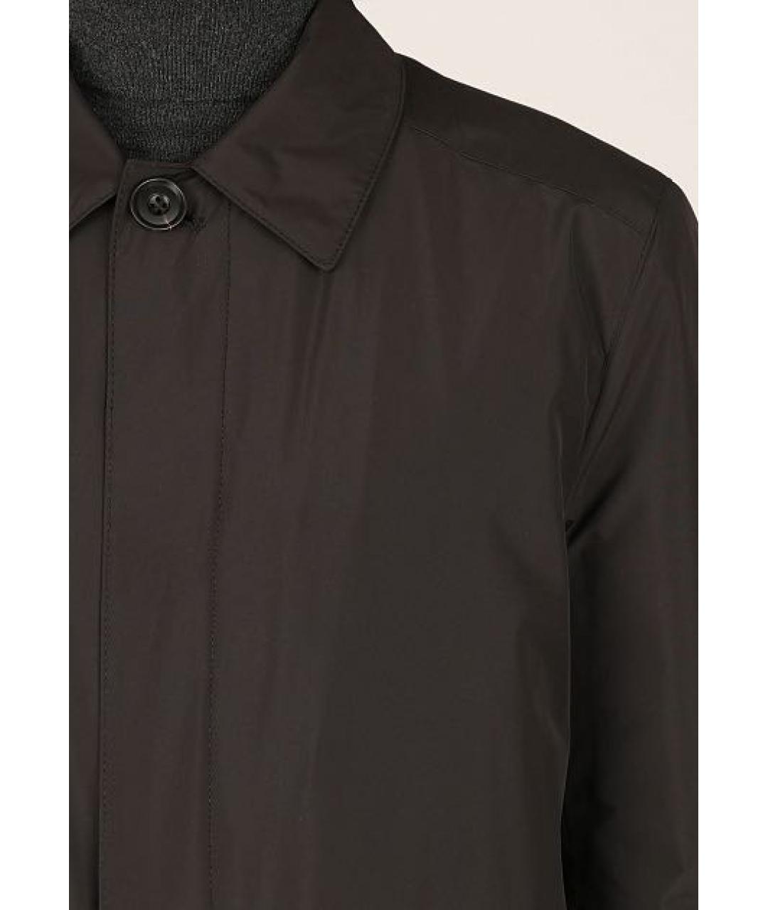 CORNELIANI Черная полиэстеровая куртка, фото 4