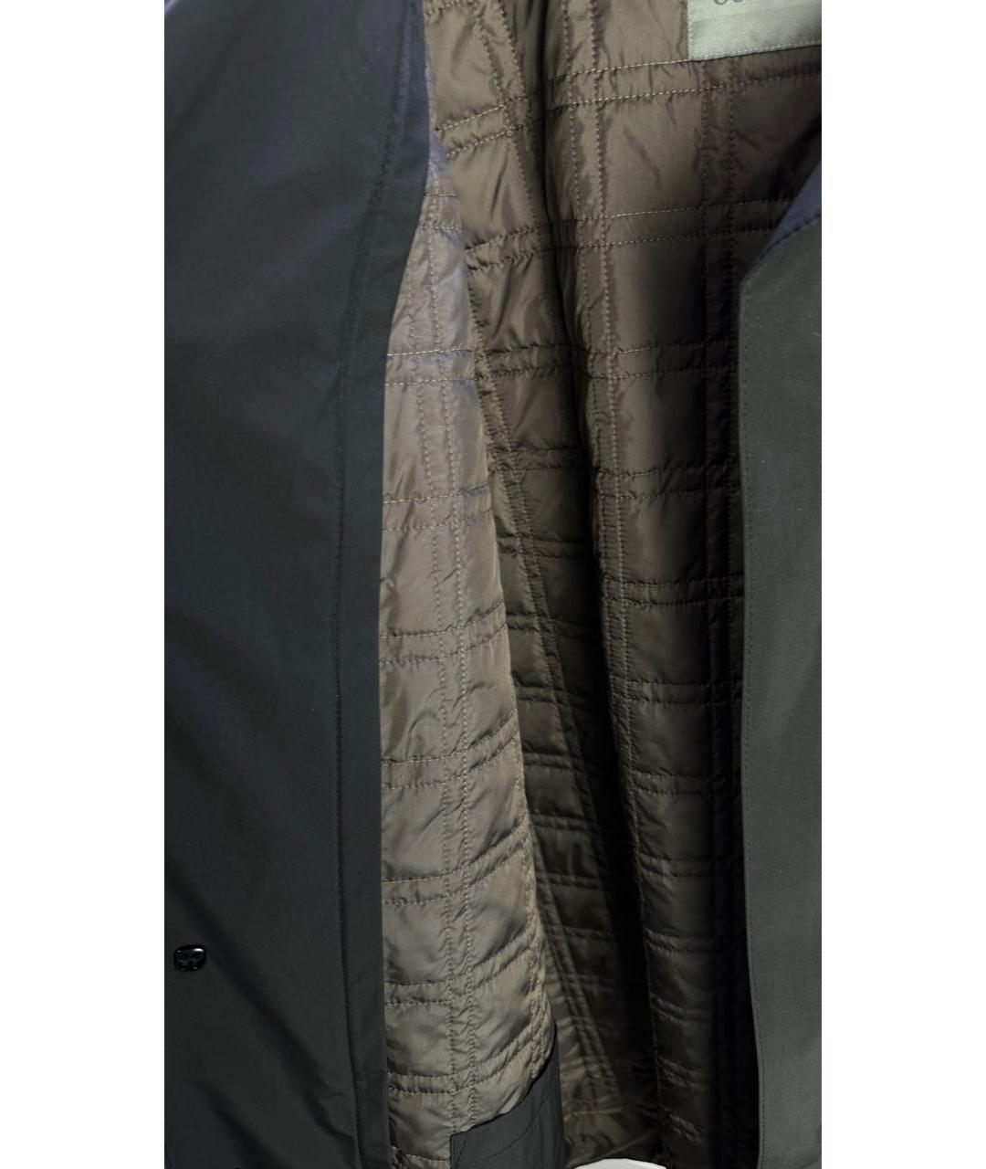 CORNELIANI Черная полиэстеровая куртка, фото 8