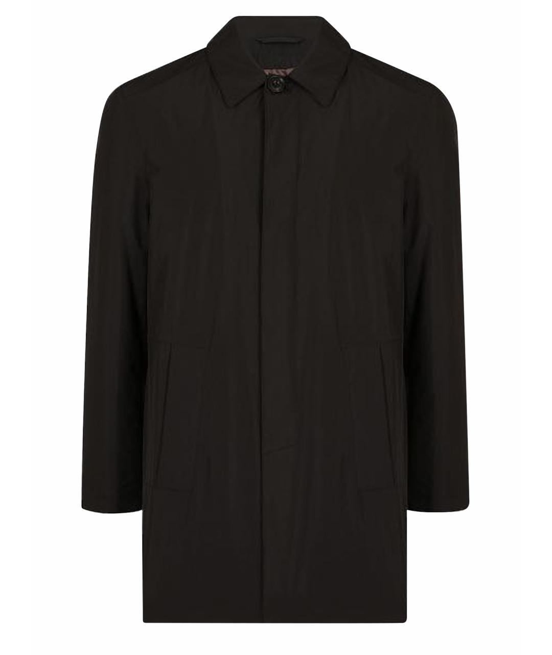 CORNELIANI Черная полиэстеровая куртка, фото 1