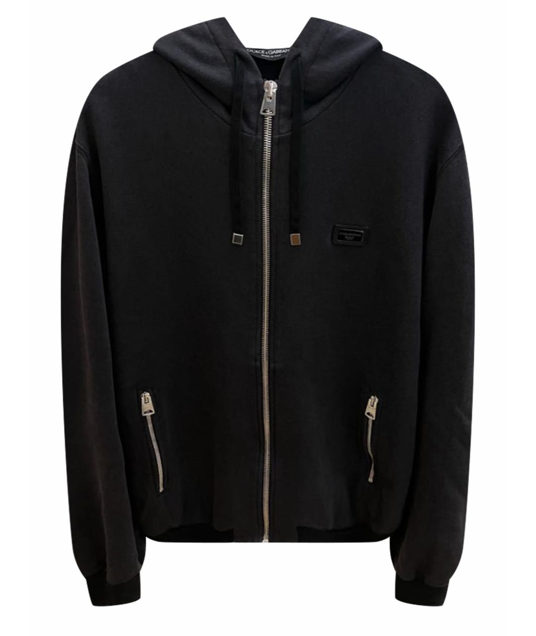 DOLCE&GABBANA Серый хлопковый кардиган, фото 1