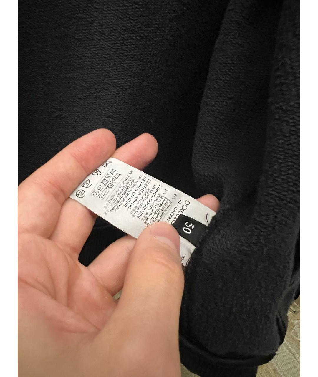 DOLCE&GABBANA Серый хлопковый кардиган, фото 4