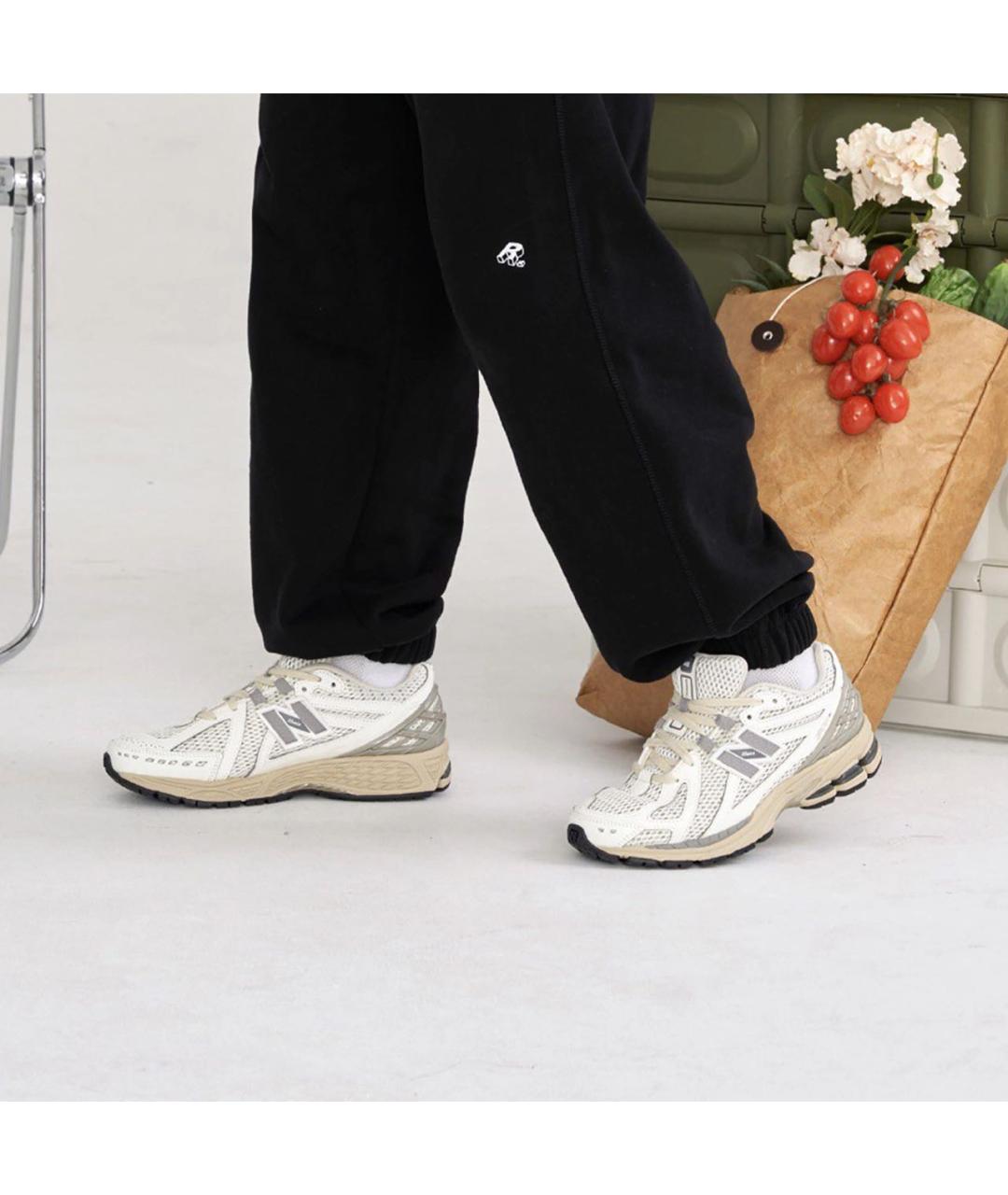 NEW BALANCE Бежевые низкие кроссовки / кеды, фото 4
