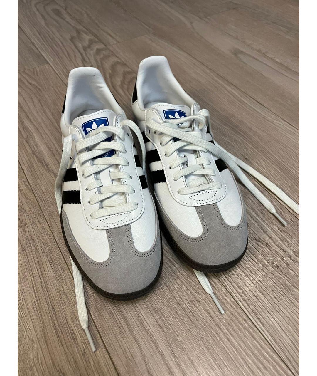 ADIDAS Белые кроссовки, фото 2