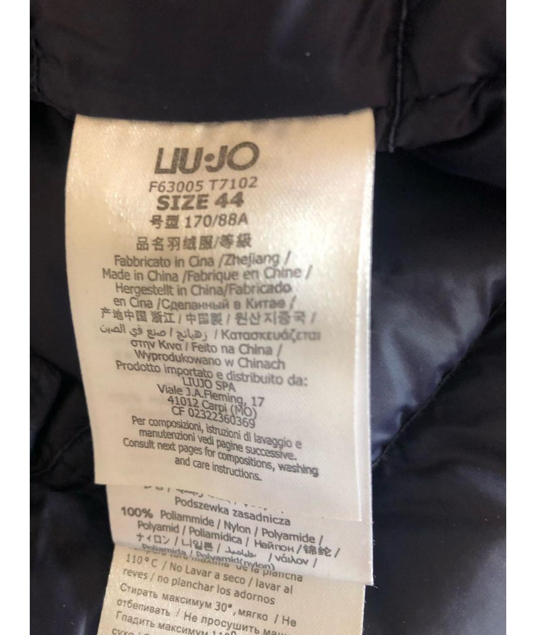 LIU JO Темно-синяя куртка, фото 4